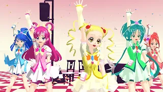 【MMDプリキュア】yes！プリキュア５GoGo！で気まぐれメルシィ