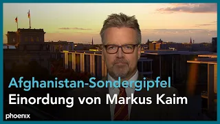 Afghanistan-Sondergipfel: Einordung von Markus Kaim