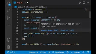 TypeScript: Type-checking REST API Axios requests