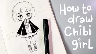 How to Draw a Chibi Girl - Slow Tutorial