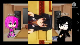 sasusaku or uchiha family react sarada as akame?