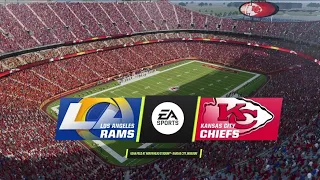 Rams vs Chiefs Week 12 Simulation