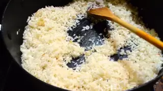 Como cocinar arroz blanco