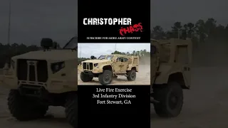 3rd Infantry Live Fire at Fort Stewart GA - #short