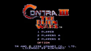 Contra III: The Alien Wars. [SNES]. 1CC.  Hard. Longplay. 60Fps.