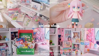 anime vlog 📦🍬🎀| ft. tokyotreat, amiami hauls, anime polaroids, & nendoroid unboxing