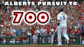 Will Albert Pujols Get to 700 Home Runs in His Final Season With The St Louis Cardinals?