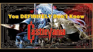 12 Things You DEFINITELY Don't Know About Castlevania: Symphony of the Night (1997)