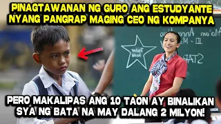 Pinagtawanan ng Guro ang Estudyante nyang Anak ng Magsasaka, Hanggang sa...