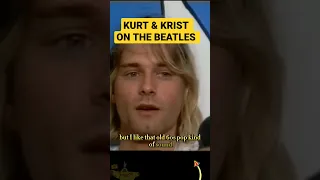 Kurt Cobain & Krist Talk about the Beatles #Nirvana #thebeatles #shorts