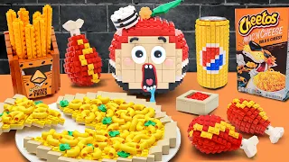 [2 HOURS] PRISON Cheetos LEGO FOOD! | Best of LEGO Food Compilation | Lego Friends Challenge