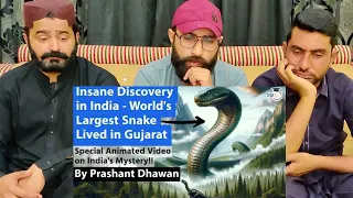 Insane Discovery in India  World's Largest Snake Lived in Gujarat  Vasuki Indicus #PakistaniReaction