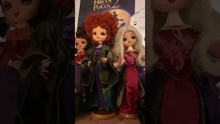 My Sanderson Sisters Dolls Are Up In My Halloween Decor | OOAK Dolls | Hocus Pocus | Vintage Upcycle