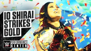 Io Shirai strikes GOLD!