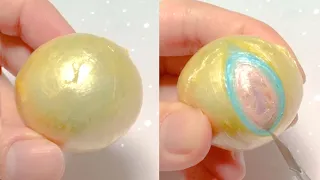 Satisfying Tape Ball Cutting🎧ASMR 쾌감 쩌는 테이프공 자르기