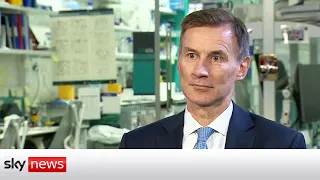 UK Economy: Jeremy Hunt warns UK is 'not out of the woods'