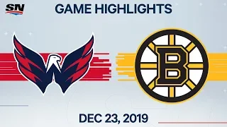 NHL Highlights | Capitals vs Bruins - Dec. 23, 2019