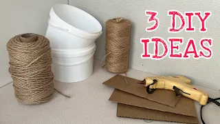 LOOK AT MY ORIGINAL IDEAS YOU HAVE NOT SEEN ANYWHERE | 3 DIY PLASTIC CRAFTS