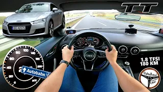 2016 Audi TT 1.8 TFSI (180 KM) | V-MAX. Próba autostradowa i prezentacja. AUTOBAHN.