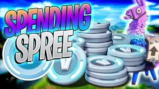 FORTNITE SPENDING SPREE