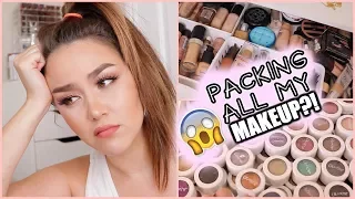 MOVING VLOG #1 | Packing Makeup, Declutter + Purging My Life Away