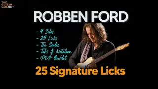 Robben Ford - 25 Blues Licks - Theguitarlab.net