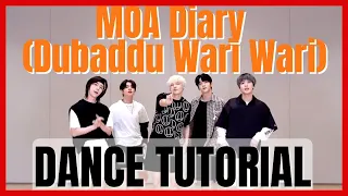 TXT 「MOA Diary (Dubaddu Wari Wari)」Dance Practice Mirror Tutorial (SLOWED)