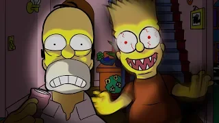 FIRST IT WAS ARTHUR NOW THE SIMPSONS?! | Eggs For Bart (Simpsons Horror Game)