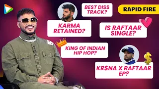 Raftaar: "Bohemia is the OG of Indian Hip Hop"| KR$NA | Honey Singh | Emiway | Badshah | DHH