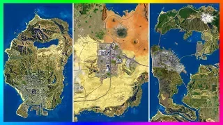 IS THE GTA 5 MAP ACTUALLY REALLY BIG!? - ULTIMATE LOS SANTOS COMPARISON VS GTA GAMES & REAL CITIES!