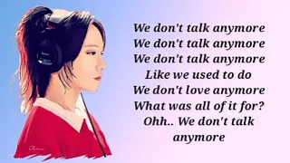 J.Fla cover we don't talk anymore & I hate you I love you ( mashup ) full lyrics