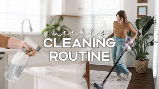 My Weekly CLEANING & TIDYING Routine ✨ | Tidy Home Habits, Cleaning Motivation & Whole Home Reset