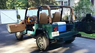 1994 jeep wrangler  restored