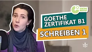 Como Passar no GOETHE ZERTIFIKAT B1 - Schreiben 1