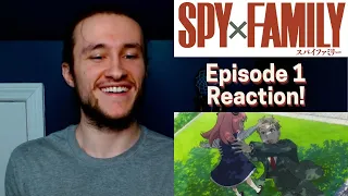 This is wholesome... Spy x Family Episode 1 REACTION