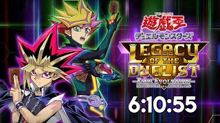 【WR】Yu-Gi-Oh! Legacy of the Duelist: Link Evolution any% Banlist Speedrun in 6:10:55