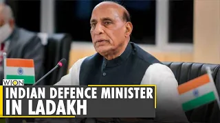 Indian Defence Minister Rajnath Singh arrives in Ladakh | Latest World English News | WION News