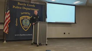 Battle Creek Police Department press conference - Dec. 1, 2021