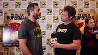 #SDCC 2018: Jason O'Mara on Batman and THE DEATH OF SUPERMAN