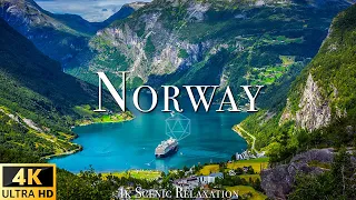 Norway 4K - Scenic Relaxation Film With Calming Music  (4K Video Ultra HD)