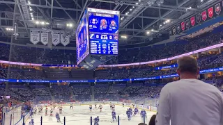 Tampa Bay Lightning Warmups 10/3/19 vs Florida Panthers