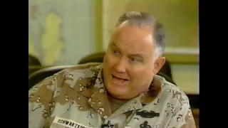 An Interview with General Norman H. Schwarzkopf - Talking with David Frost" (1991 PBS History VHS)