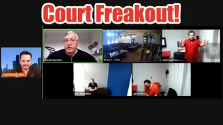 Rage Quit In Court!   Pro Se Court Fail #20