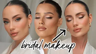 THE PERFECT BRIDAL MAKEUP 🤍 *tips and tricks from a pro makeup artist!*