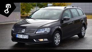 Volkswagen Passat B7 1.6 TDI Bluemotion Тест-драйв; zhmuraTV