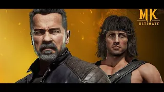 MORTAL KOMBAT 11: RAMBO VS IA-TERMINATOR (Very Hard)