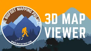 The Bigfoot Mapping Project - 3D Map Viewer