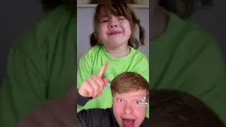 dad puts recording device in his daughter's hair