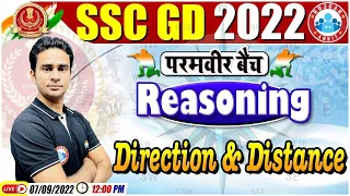 Direction & Distance Reasoning Tricks, SSC GD Reasoning #27, Reasoning For SSC GD, SSC GD Exam 2022