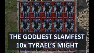 ALL-IN OR BUST! MASSIVE HR BET! 10x Tyrael's Might Slamfest - SC Path of Diablo